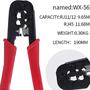 Imagem de Alicate de crimpar lt-c20 pluscable conectores rj11, rj12 e rj45 pode ser utiliz