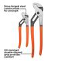 Imagem de Alicate Deslizante BLACK+DECKER BDHT84001 - Pacote com 2 (20cm e 30cm)