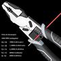 Imagem de Alicate Diagonal Multifuncional - Durável, Antiderrapante e com Cortadores de Fio