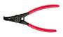 Imagem de Alicate Extrator De Anel Externo Bico Curvo 7 Gedore Red