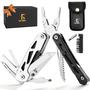 Imagem de Alicate Multitool THE FRONT 19 em 1 - Com Tesoura e Faca para Acampamento