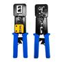 Imagem de Alicate Profissional Desencapa Crimpa Cabo Rede Internet Conector Rj45 Rj12 Rj11