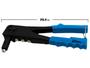 Imagem de Alicate Rebitador Manual Profissional 9,5 Polegadas Com 4 Bicos Para Rebites De 2,4mm Até 4,8mm