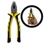 Imagem de Alicate Universal  8" 2mm Cabo Antideslizante PVC Multiuso