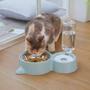 Imagem de Alimentador Bebedouro Automático Para animais de estimação pet Cachorros E Gatos Filhotes Raças Pequenas