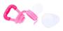Imagem de Alimentador Infantil pimpolho bico de Silicone rosa 6 Meses free BPA