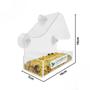 Imagem de Alimentador Livre Birds Crystal Com Ventosa Mt513