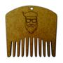 Alinhador E Pente Modelador Para Barba De Madeira Barbeiro - JKVERAS Imagem de Alinhador E Pente Modelador Para Barba De Madeira Barbeiro
