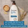 Imagem de Alívio da pele de Aveeno 24 horas Loção Hidratante para Pele Sensível com Manteiga de Karité Natural & Complexo de Aveia Tripla, Loção Terapêutica Não Percented para Extra Dry, Itchy Skin, 12 fl. oz