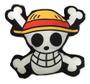 Imagem de Almofada 3D Caveira One Piece Mugiwara Piratas Chapéu Palha