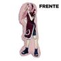 Imagem de Almofada 3d Sakura Haruno Aveludada 54x19 Cm Oficial Naruto - Zona Criativa