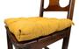 Imagem de Almofada Assento Decorativa Para Cadeira Sofa Pallet Banco Banqueta Futon 40x40 Cm Mostarda Lindo