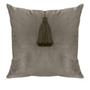 Imagem de Almofada Bege Com Pingente Soft 52X52Cm Decortextil 161-12