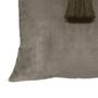Imagem de Almofada Bege Com Pingente Soft 52X52Cm Decortextil 161-12