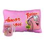 Imagem de Almofada + Caneca Rosa Amor Sou Todinha Sua Namorados