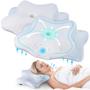 Imagem de Almofada cervical DONAMA Contour Memory Foam, pacote com 2 unidades com travesseiro
