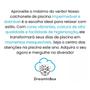 Almofada Colchonete De Espreguiçadeira De Piscina Kit 4un - DreamInBox Imagem de Almofada Colchonete De Espreguiçadeira De Piscina Kit 4un