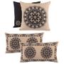 Imagem de Almofada Com Enchimento Turin Retangular Baguete Jacquard Estampado 180 Fios