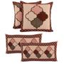 Imagem de Almofada Com Enchimento Turin Retangular Baguete Jacquard Estampado 180 Fios