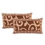 Imagem de Almofada Com Enchimento Turin Retangular Baguete Jacquard Estampado 180 Fios