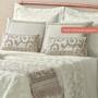 Imagem de Almofada Com Enchimento Turin Retangular Baguete Jacquard Estampado 180 Fios
