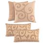 Imagem de Almofada Com Enchimento Turin Retangular Baguete Jacquard Estampado 180 Fios
