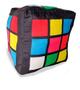 Imagem de Almofada Cubo Magico Rubik Decoração Geek Jogo Quebra Cabeça