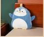 Imagem de Almofada de abraço de pelúcia COSGOO Soft Blue Penguin 45 cm para crianças