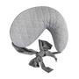 Imagem de Almofada de Amamentação Boppy Anywhere Travel Soft Grey - com Cinto Elástico