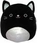 Imagem de Almofada de bichos de pelúcia LuvMemo Black Cat 40cm para crianças