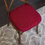 Imagem de Almofada de Cadeira Sweet Home Collection - Memory Foam - Pacote com 12 Unidades (Vermelha)