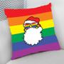 Imagem de Almofada Decorativa Personalizado Natal Papai Noel LGBTQIA+