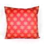 Imagem de Almofada Decorativa Premium Christmas Flocos de Neve Vermelha