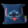Imagem de Almofada Disney Stitch Go Vibes Fibra de Veludo 25 x 25 cm - Zona Criativa