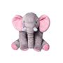 Imagem de Almofada Elefante 60cm Travesseiro de Pelúcia Antialérgico Para Bebe Decoração Presente