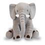 Imagem de Almofada Elefante Pelúcia 60cm Travesseiro Bebê Antialérgico Plush INMETRO