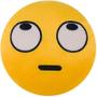 Imagem de Almofada emoji whatsapp 28x28cm com zíper bordado sem paciência