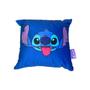 Imagem de Almofada Fibra Veludo 25X25 Stitch Good Vibes Zona Criativa