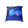 Imagem de Almofada Fibra Veludo 25X25 Stitch Just Chill Zona Criativa