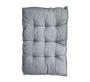 Imagem de Almofada Futon Alto Linho Twist 120X80 Gigante Cinza