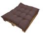 Imagem de Almofada Futon Alto Oxford 120X100 Pallet Gigante Qualidade