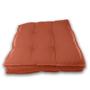 Imagem de Almofada Futon Decoração 50X50 Cm Vários Modelos Terracota