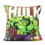 Imagem de Almofada hulk oficial 40x40 veludo zona criativa