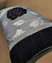 Imagem de Almofada Lyon Strass Jaquard Preto