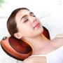 Imagem de Almofada Massageadora De Pescoço Lombar Pés Cabeça Massageador 8 Bolas Shiatsu