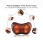 Imagem de Almofada Massageadora Shiatsu Car Massager Pillow 4 Bolas