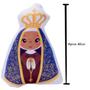 Imagem de Almofada Naninha Religiosa Jesus Cristo ou Nossa Senhora Aparecida Infantil Decoração Hipoalérgica