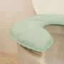 Imagem de Almofada Ortopédica Higiênica Em Gel Para Assento Cadeira De Banho e Vaso Sanitário