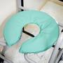 Imagem de Almofada Ortopédica Higiênica para Assento Cadeira de Banho e Vaso Sanitário Especial com EspumaQ