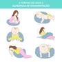 Imagem de Almofada para amamentação bebê grande travesseiro
